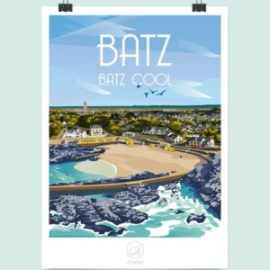 Affiche batz sur mer