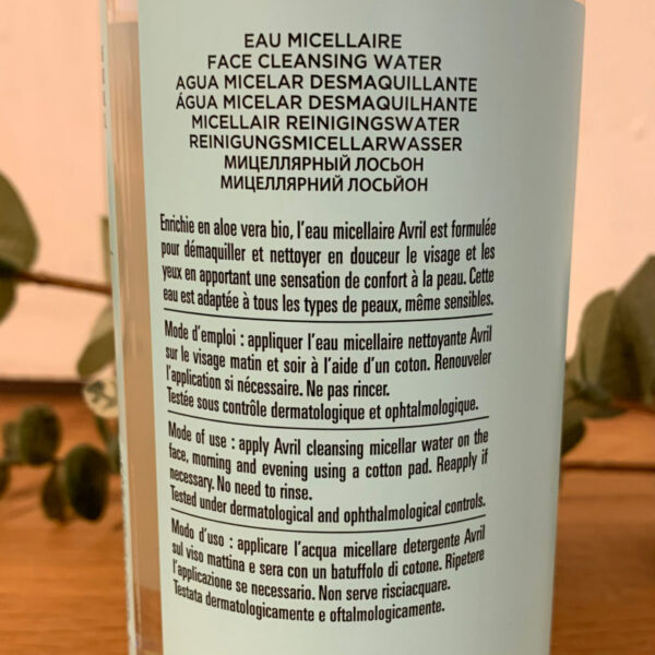 Eau micellaire 2