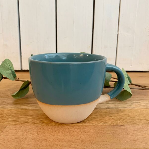 Mug bleu vagues 2