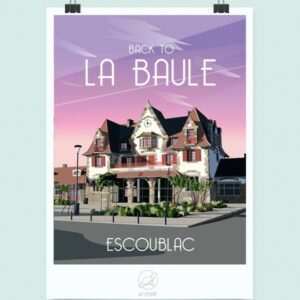 affiche la baule gare