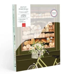 coffret peinture au numero petit pinceau boulangeries parisiennes par ananya bhandari