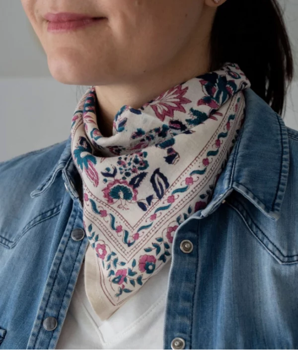 petit foulard goa myrtille