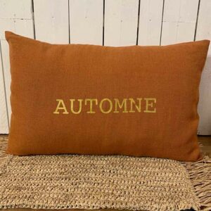 coussin automne