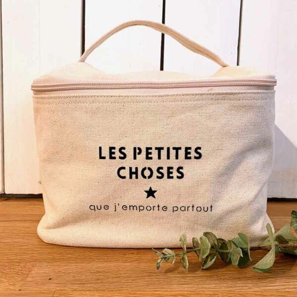 Trousse vanity les petites choses sophie janiere ficelle