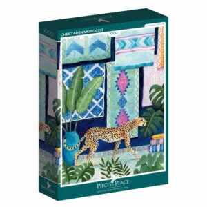 pieces peace guepard au maroc puzzle 1000 pieces.91549 2.700